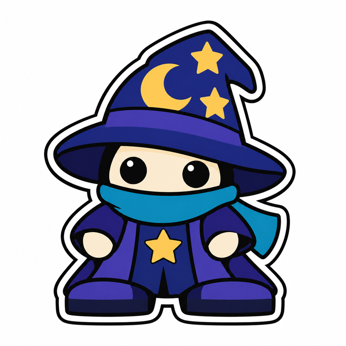Eli Mibblie Halloween charm, layered Charmpatico design