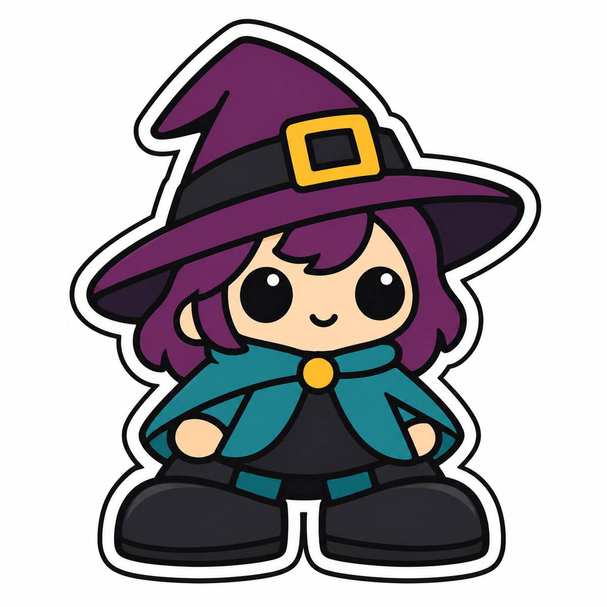 Maya Mibblie Halloween charm, layered Charmpatico design