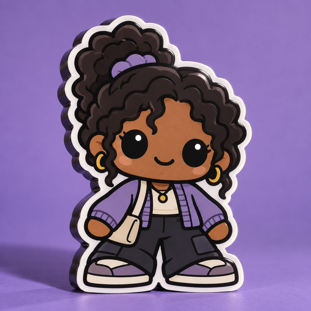 Priya Mibblie original uncostumed charm artwork
