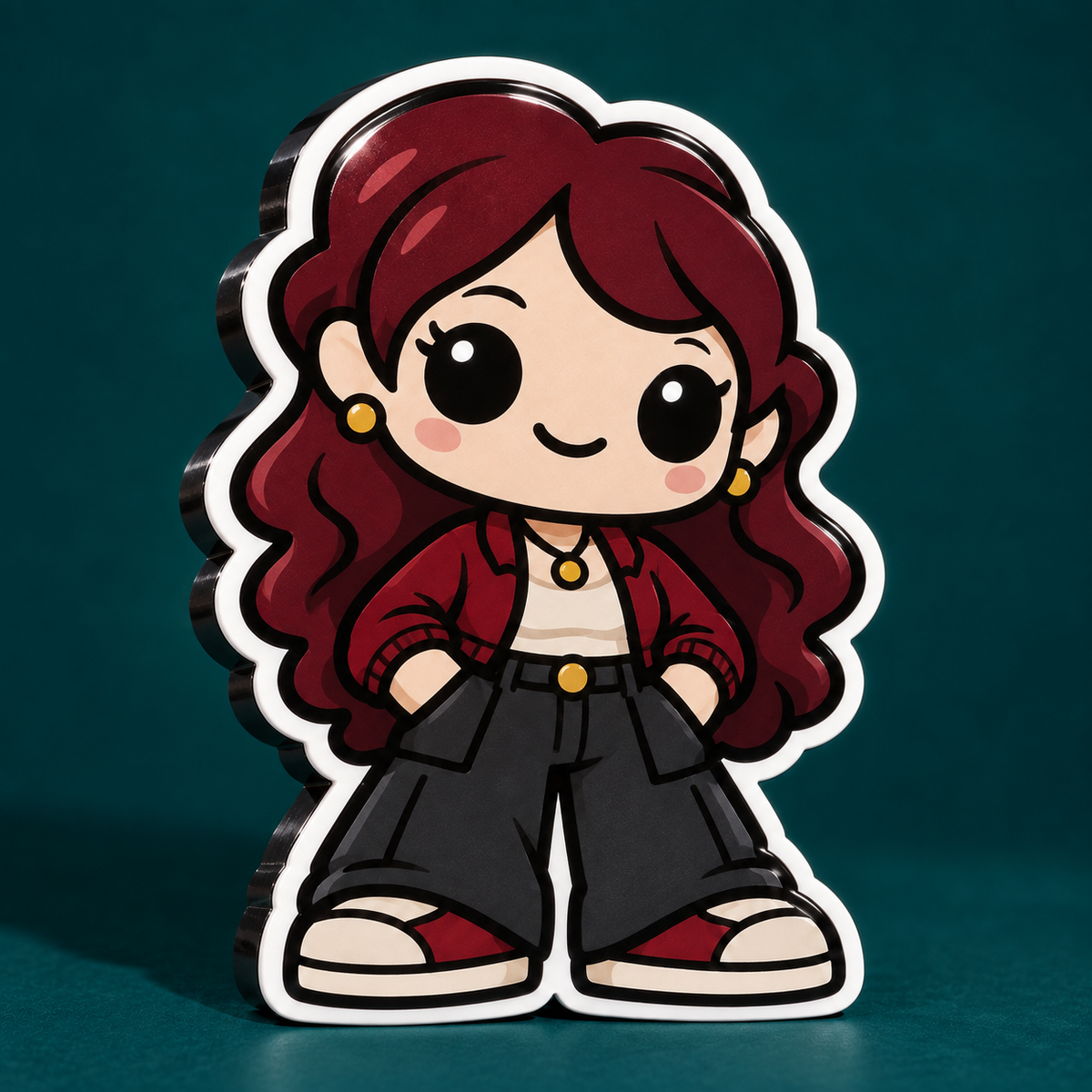 Sofia Mibblie original uncostumed charm artwork