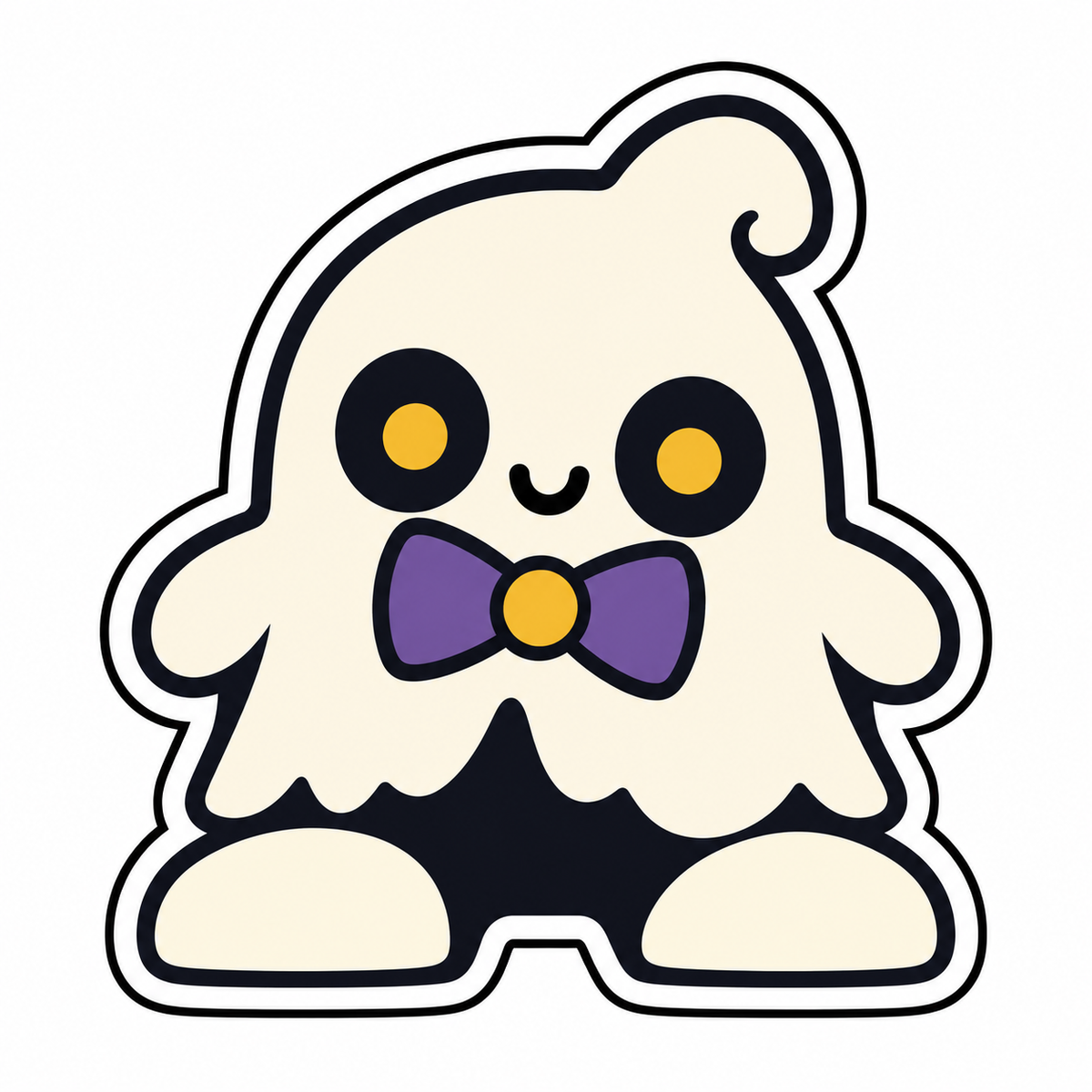 Noah Mibblie Halloween charm, layered Charmpatico design